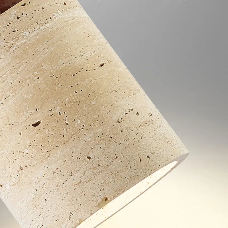 Beige stone surface with a light gray background